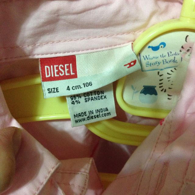 DIESEL(ディーゼル)のかっこ可愛い女の子シャツ！！ キッズ/ベビー/マタニティのキッズ服女の子用(90cm~)(その他)の商品写真