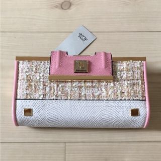 リバーアイランド(RIVER ISLAND)の♡みぃた様専用 RiverIsland ピンクツイード長財布♡(財布)