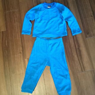 パタゴニア(patagonia)の【値下】patagonia  kids  fleece top&bottom (その他)