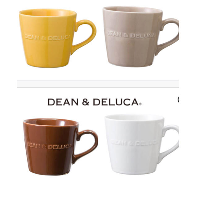 DEAN & DELUCA(ディーンアンドデルーカ)のDEAN&DELUCA大人気♡マグカップ4点+コーヒーセット インテリア/住まい/日用品のキッチン/食器(食器)の商品写真