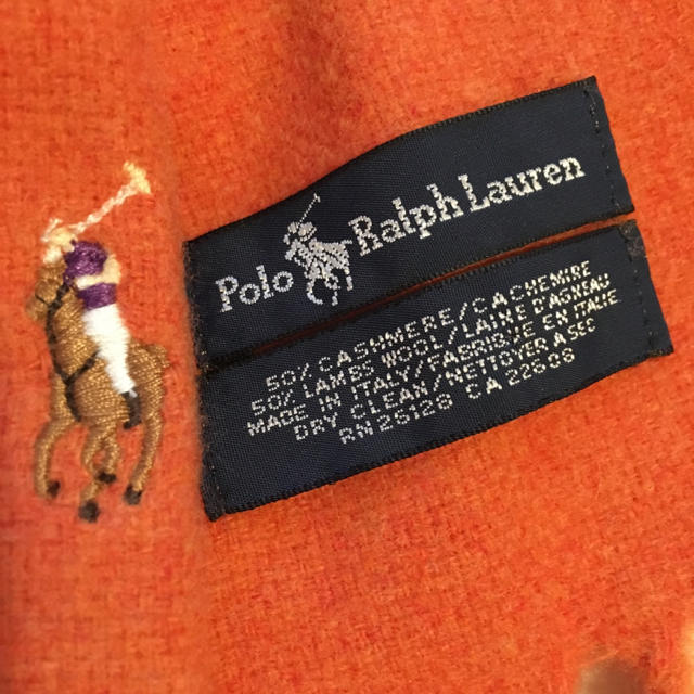 POLO RALPH LAUREN(ポロラルフローレン)のポロラルフローレンのカシミヤマフラー レディースのファッション小物(マフラー/ショール)の商品写真