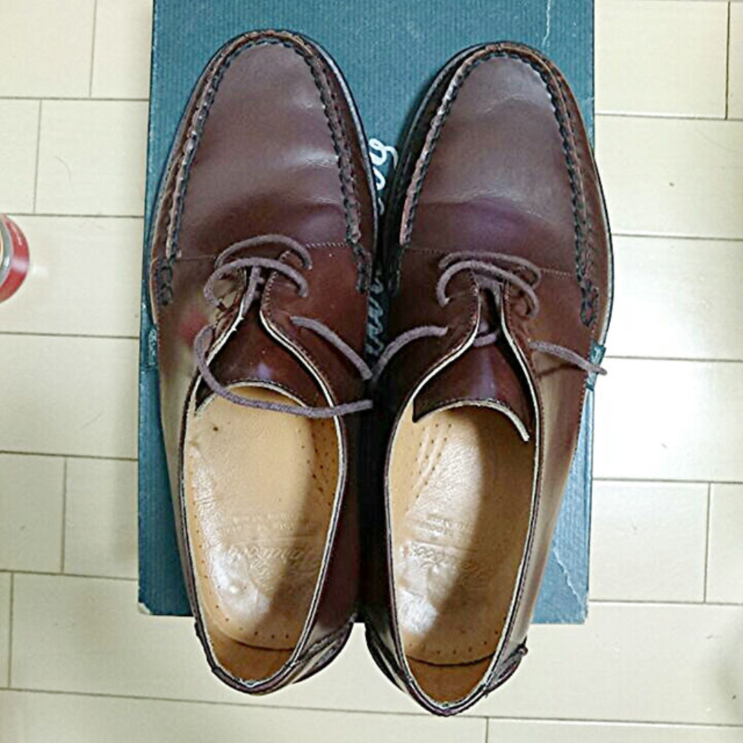 Paraboot(パラブーツ)のパラブーツ Cambridge 5.5 ミディアムブラウン メンズの靴/シューズ(スリッポン/モカシン)の商品写真