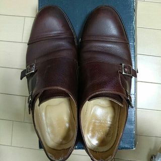 パラブーツ(Paraboot)のパラブーツ vigny マロン サイズ6 ダブルモンクシューズ(ドレス/ビジネス)