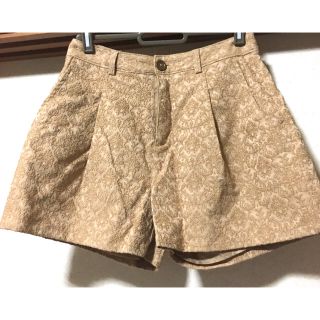 エヘカソポ(ehka sopo)の【中古/ehka sopo】ジャガード柄ショートパンツ(ショートパンツ)