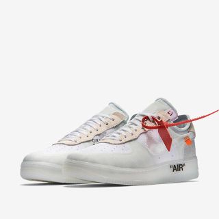 オフホワイト(OFF-WHITE)のTHE TEN AIR FORCE 1 LOW offwhite nike(スニーカー)