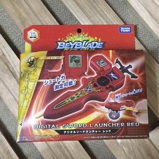 タカラトミー(Takara Tomy)の新品 ベイブレードバースト デジタルソードランチャー レッド(その他)