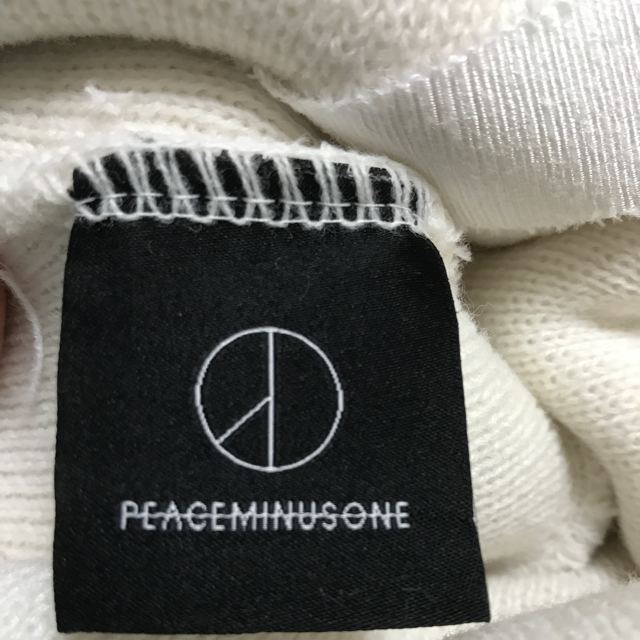 正規品☆ PEACEMINUSONE KNIT 白ニット帽子