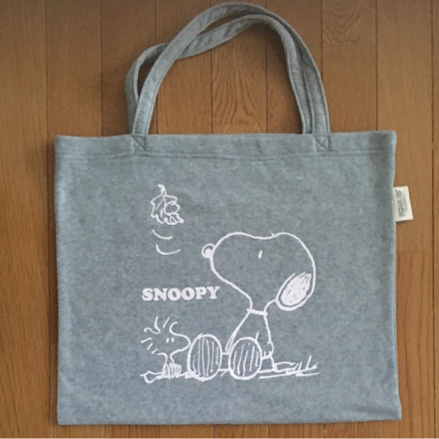 SNOOPY(スヌーピー)のスヌーピー トートバッグ 2点セット レディースのバッグ(トートバッグ)の商品写真