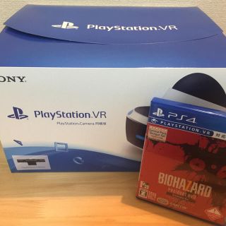 プレイステーションヴィーアール(PlayStation VR)のうえちん様専用：PSVR（カメラ付き）+バイオ7(家庭用ゲーム機本体)