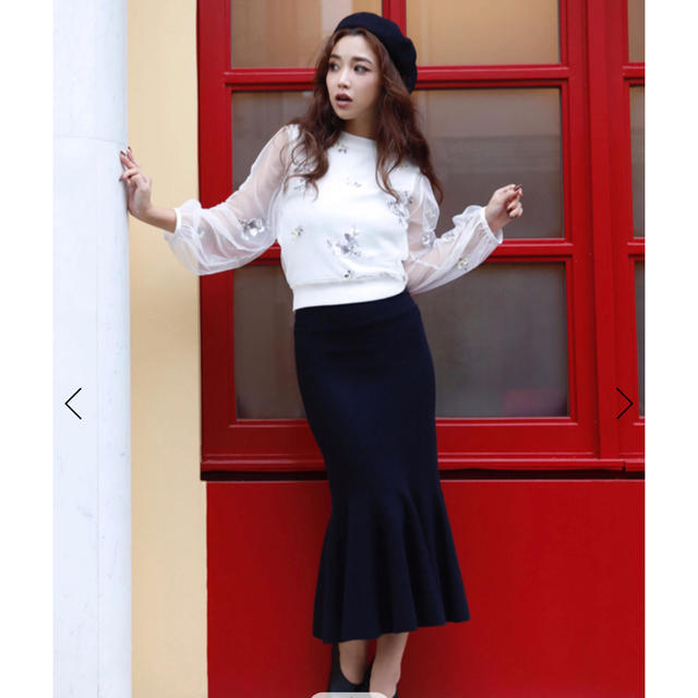 eimy istoire(エイミーイストワール)のお正月SALE♡マーメイドニットスカート♡ レディースのスカート(ロングスカート)の商品写真