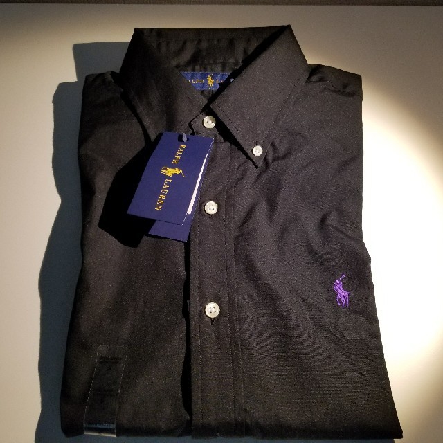 ポロ ラルフローレン 黒 シャツ Sサイズ POLO RALPH LAUREN | フリマアプリ ラクマ