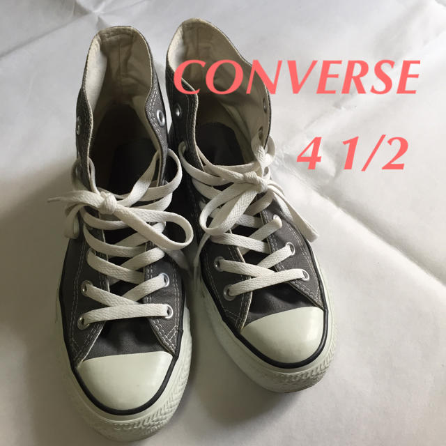 CONVERSE(コンバース)のコンバース ハイカット グレー  レディースの靴/シューズ(スニーカー)の商品写真