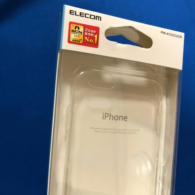 ELECOM(エレコム)のELECOM iPhone 6s/6 対応 ソフトケース   アイフォーン スマホ/家電/カメラのスマホアクセサリー(iPhoneケース)の商品写真