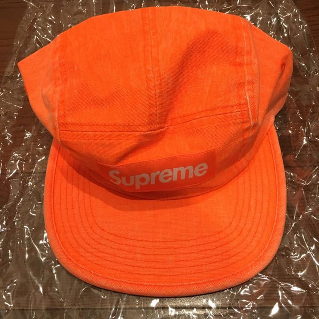 Supreme(シュプリーム)のsupreme camp cap オレンジ メンズの帽子(その他)の商品写真