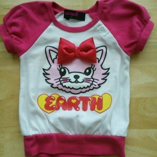 アースマジック(EARTHMAGIC)のお値下EARTH　magicトップス美品(Tシャツ(半袖/袖なし))