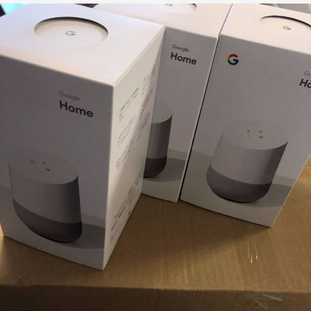 スマホ/家電/カメラGoogle Home3台 新品未開封！！  1月3日4日限定！！