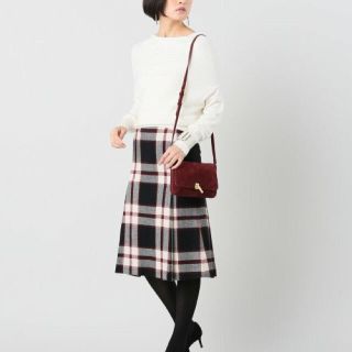 ノーブル(Noble)の☆美品☆Spick and Span Noble チェックスカート(ロングスカート)