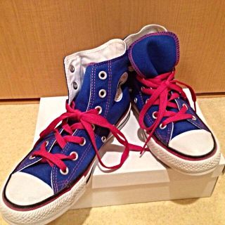 コンバース(CONVERSE)の  スニーカー   PINK×BLUE(スニーカー)