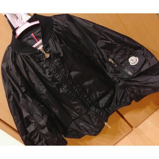 モンクレール(MONCLER)のモンクレール moncler ブルゾン ブラック ショート丈(ブルゾン)