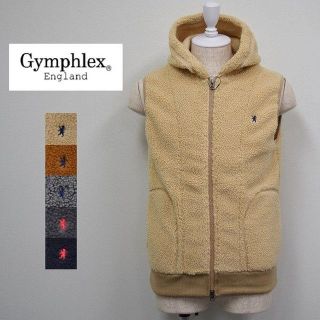 ジムフレックス(GYMPHLEX)のジムフレックス ボアベスト Gymflex ベージュ(ベスト)