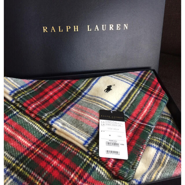 Ralph Lauren(ラルフローレン)の新品ブランケット インテリア/住まい/日用品の寝具(毛布)の商品写真