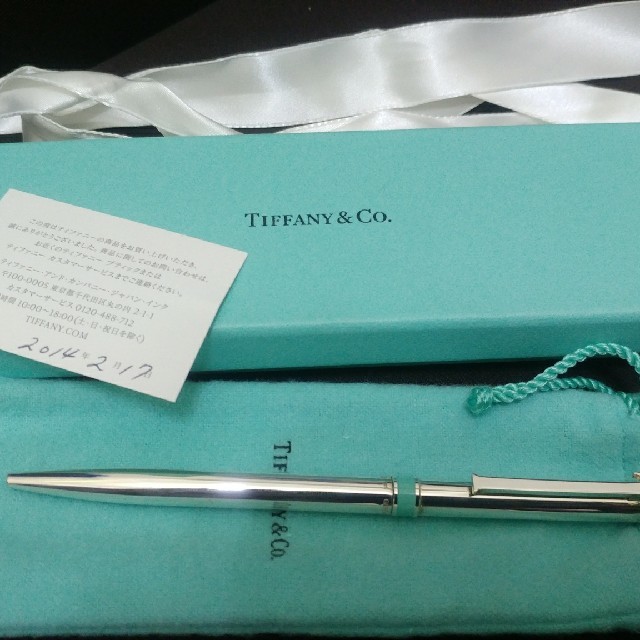 Tiffany & Co.(ティファニー)のティファニー　ボールペン　試し書きのみ！ インテリア/住まい/日用品の文房具(ペン/マーカー)の商品写真