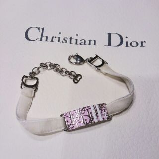 クリスチャンディオール(Christian Dior)のChristian　Dior　ピンクトロッターブレスレット(ブレスレット/バングル)