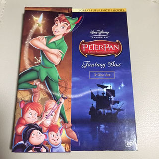 ディズニー(Disney)の【美品】ディズニー ピーターパン DVD3枚組(その他)