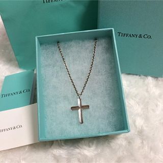 ティファニー(Tiffany & Co.)のティファニー クロス ネックレス(ネックレス)