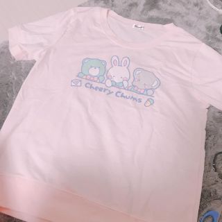 サンリオ(サンリオ)のcheery chums チアリーチャム スウェット tシャツ(Tシャツ(半袖/袖なし))