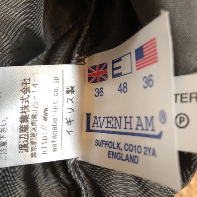 LAVENHAM(ラベンハム)のクンクン2様 ラベンハム キルティングジャケット メンズのジャケット/アウター(ナイロンジャケット)の商品写真