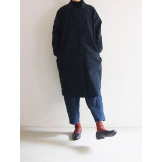 ネストローブ(nest Robe)の2017AW オローネ 6つボタンのバルーンコート (ロングコート)