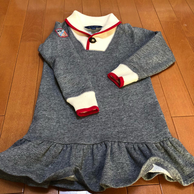 Ralph Lauren(ラルフローレン)のラルフローレン エンブレム ワンピース 6 120 Ralph Lauren キッズ/ベビー/マタニティのキッズ服女の子用(90cm~)(ワンピース)の商品写真