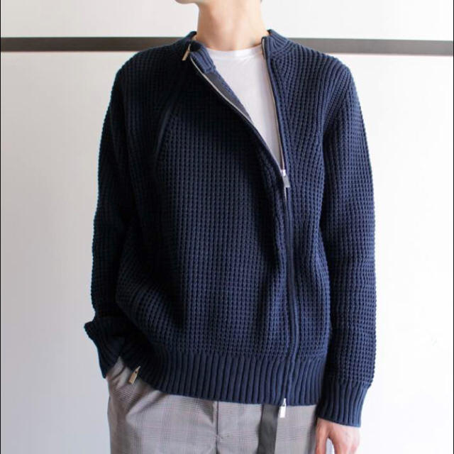 sacai - Sacai MAN サカイ マン17SS DOUBLE ZIP UP KNITの通販 sacai - Sacai MAN サカイ マン17SS DOUBLE ZIP UP KNITの通販