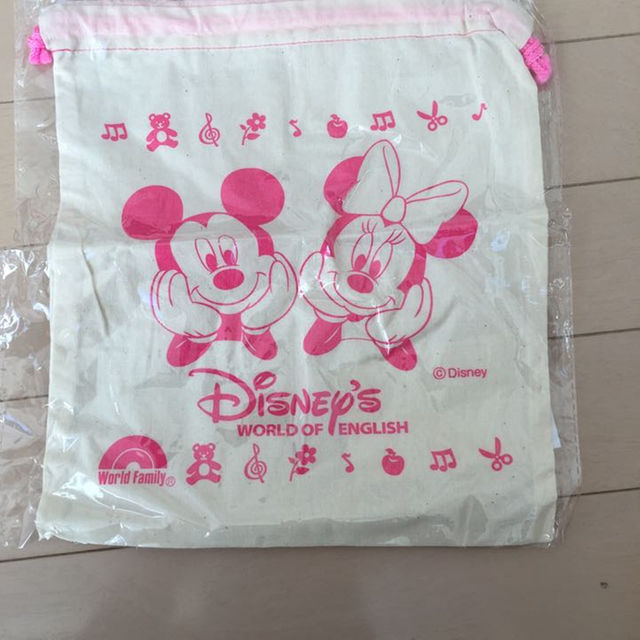 Disney(ディズニー)のミッキー&ミニー巾着 レディースのファッション小物(その他)の商品写真