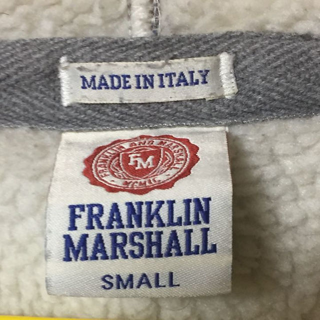 FRANKLIN&MARSHALL(フランクリンアンドマーシャル)の美品・FRANKLIN&MARSHALL 中ボアパーカー メンズのトップス(パーカー)の商品写真