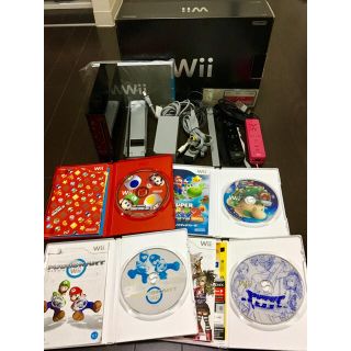 ウィー(Wii)の※バラ売り不可 wii本体+ソフト 任天堂(家庭用ゲーム機本体)