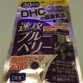 ディーエイチシー(DHC)の🌟新品未開封🌟DHC 速攻ブルーベリー 30日分(送料込)(その他)