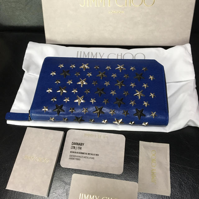 JIMMY CHOO(ジミーチュウ)のJIMMY CHOO ジミーチュウ CARNAVY 財布 メンズのファッション小物(長財布)の商品写真