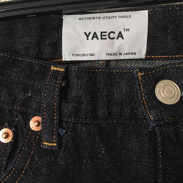 YAECA(ヤエカ)の⁑（未使用）yaeca スリムテーパードデニム 6-14w レディースのパンツ(デニム/ジーンズ)の商品写真