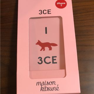 メゾンキツネ(MAISON KITSUNE')の値下げ✨新品未使用☆メゾンキツネ☆3ce☆iPhoneケース(iPhoneケース)