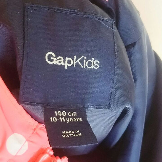 GAP Kids(ギャップキッズ)のGAP⭐140㎝⭐パーカー⭐ピンク キッズ/ベビー/マタニティのキッズ服女の子用(90cm~)(ジャケット/上着)の商品写真