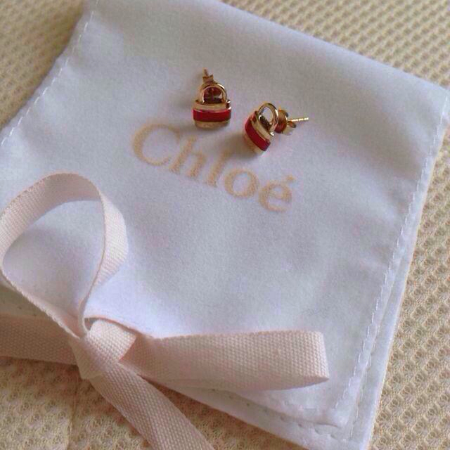 Chloe(クロエ)のクロエ💛パディントンピアス 新品 レディースのアクセサリー(ピアス)の商品写真