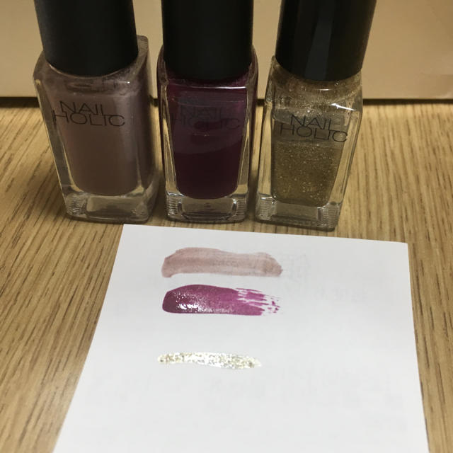 NAIL HOLIC(ネイルホリック)のネイルホリック 3本セット コスメ/美容のネイル(マニキュア)の商品写真