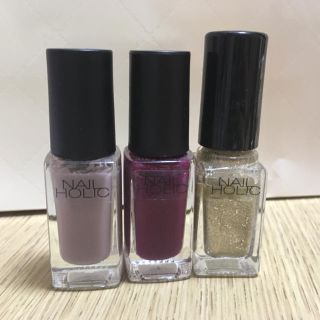 ネイルホリック(NAIL HOLIC)のネイルホリック 3本セット(マニキュア)