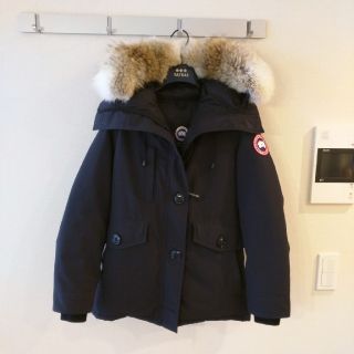 カナダグース(CANADA GOOSE)のカナダグース　シャーロット　s　ネイビー(ダウンジャケット)