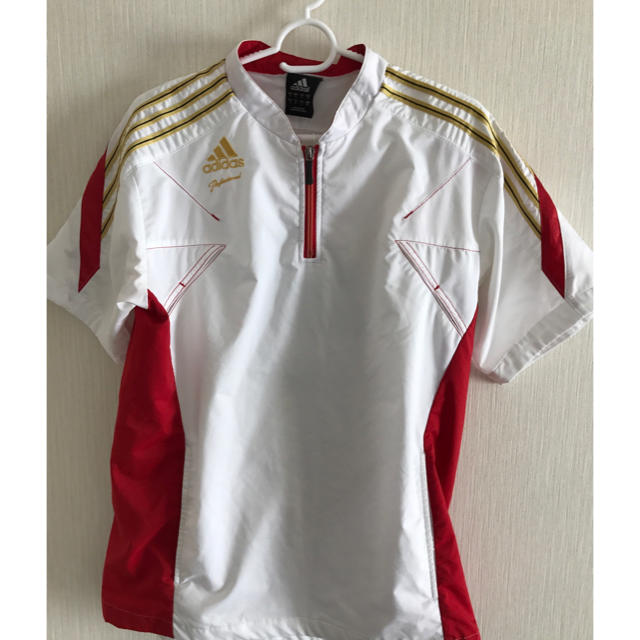 adidas - アディダス Vジャン 半袖の通販 by kazu-shop adidas - アディダス Vジャン 半袖の通販 by kazu-shop
