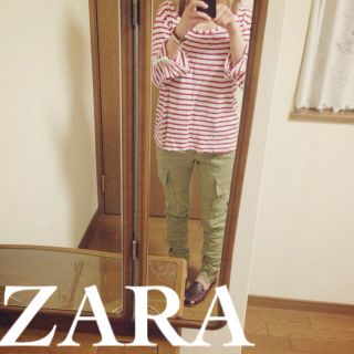 ザラ(ZARA)のモロッコ製❁ZARAカットソー(カットソー(長袖/七分))