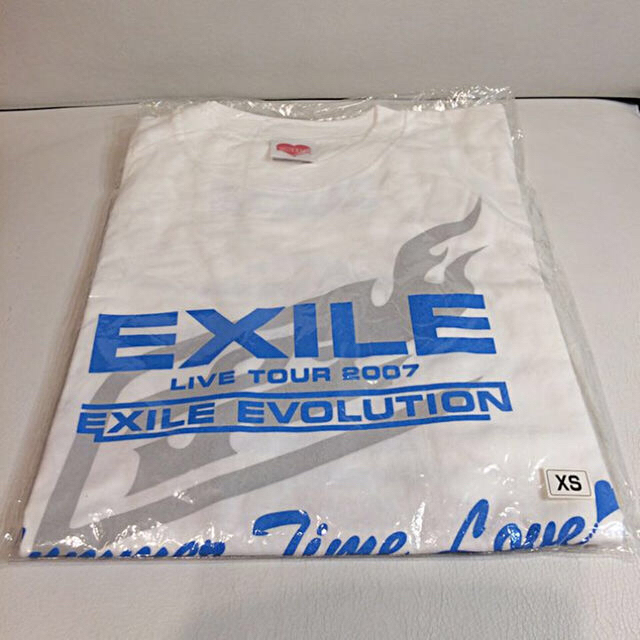 EXILE(エグザイル)のEXILE EVOLUTION TOUR Tシャツ 白 エンタメ/ホビーのタレントグッズ(ミュージシャン)の商品写真