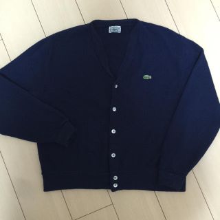 ラコステ(LACOSTE)のラコステ カーディガン ネイビー(カーディガン)